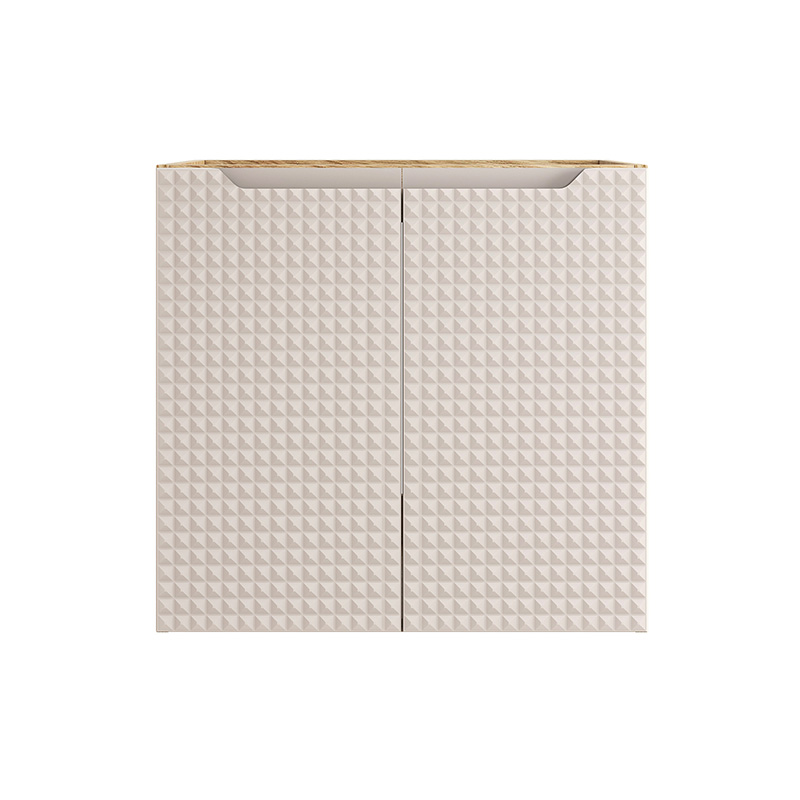 Meuble sous vasque LUXOR Beige – 60 cm, 2 portes